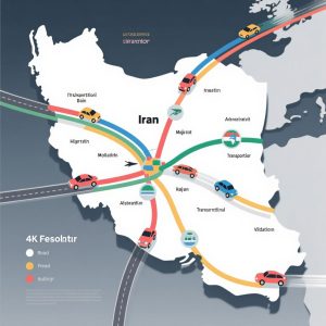 بررسی مسیرهای پرتقاضا برای حمل و نقل خودرو از ایران به خارج